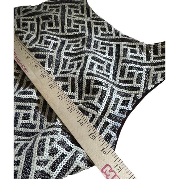 Lauren Ralph Lauren Evening Sequin Cocktail Dress Size 10 Formal Night Out Party - Picture 7 of 8